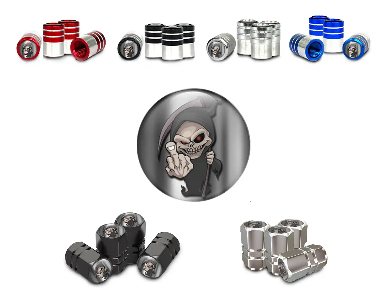 Valve Stem Covers for Truck Customizable Look